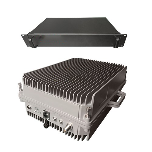  榆社TETRA800数字警用集群数字光纤直放站远近端机