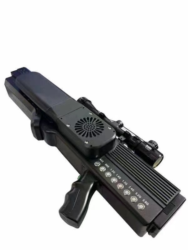  榆社手持便携式枪型低空防御反制八通道